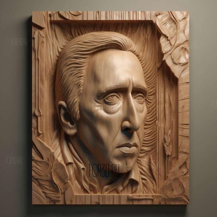 nic cage 2 stl model for CNC